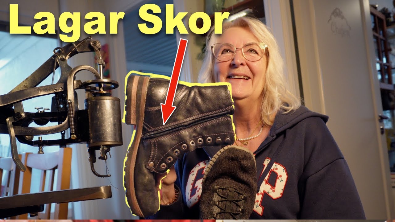Kan man laga skorna själv?