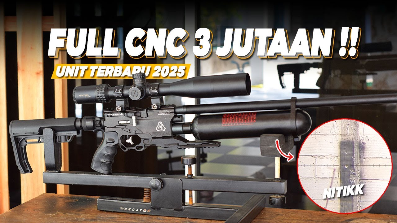 UNIT BARU PCP PREDATOR FULL CNC CUMA 3 JUTAAN !! PROMO SENAPAN ANGIN PCP PREDATOR TERBARU 2025