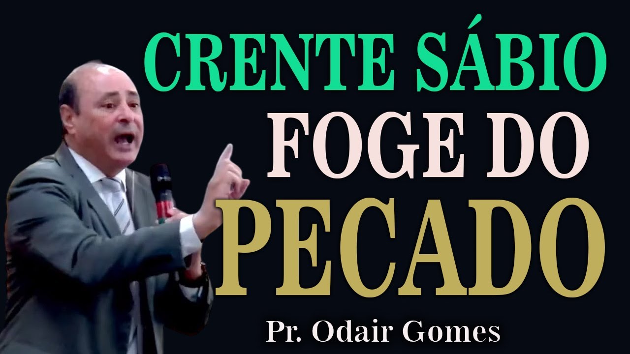 PREGAÇÃO DE ARREPIAR EM APOCALIPSE - PR. ODAIR GOMES