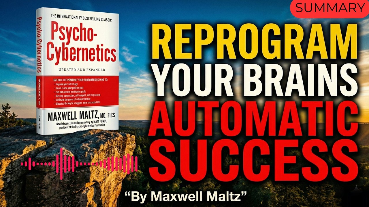 Reprogram Your Brains Automatic Success 🔥Psycho-Cybernetics Summary🔥