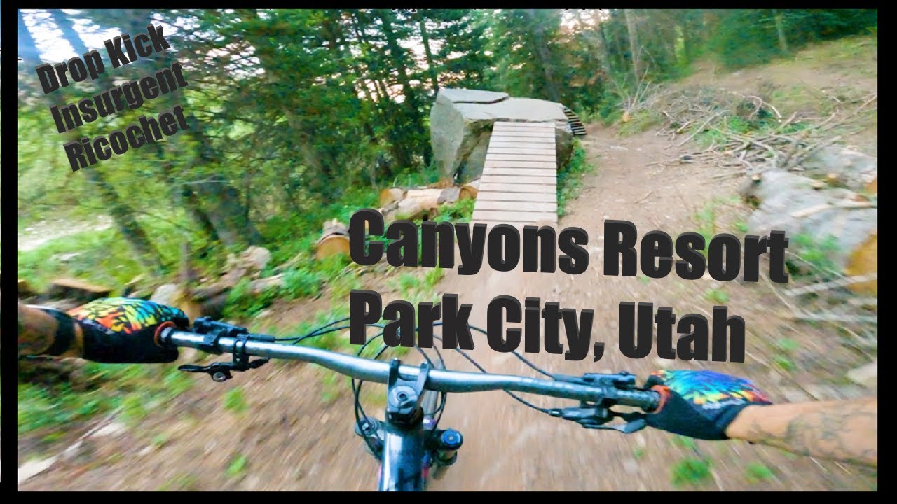 Insurgent DH Trail | Drop Kick Jump Trail | Ricochet Trail | Canyons Resort | Bike Park | MTB