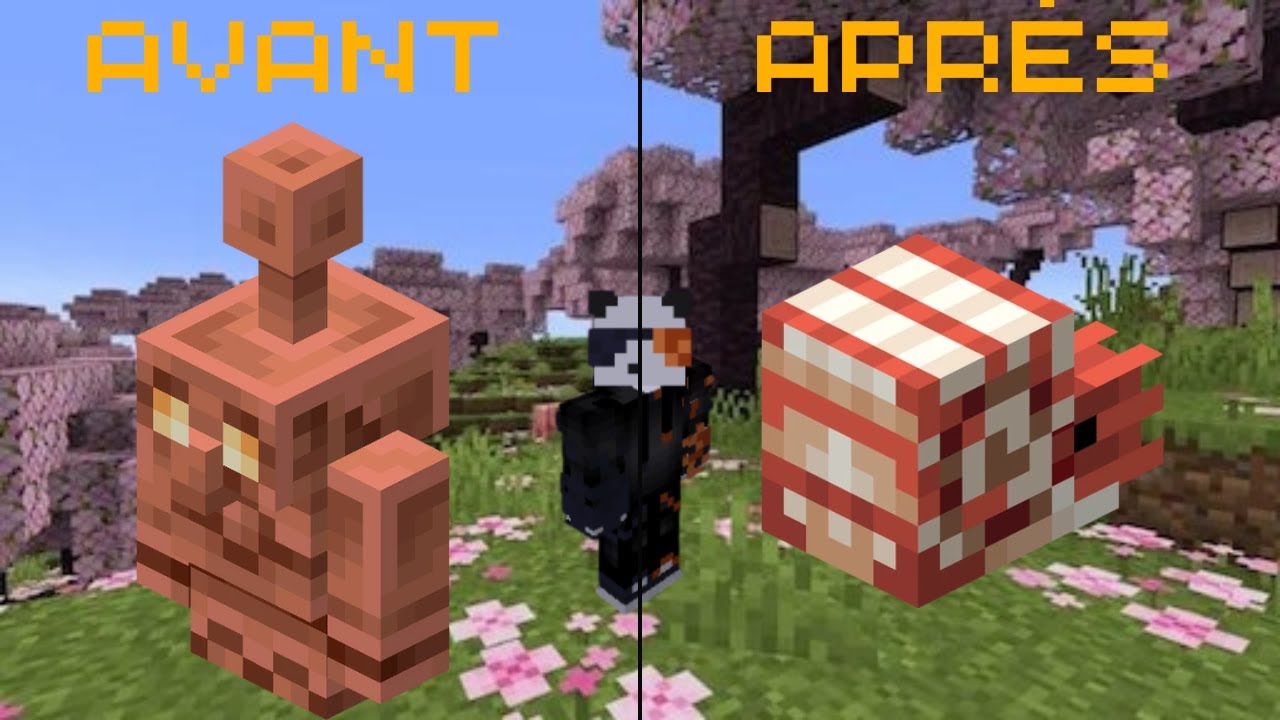 J'ai testé la prochaine mise à jour de Minecraft (le nautilus est trop bien)