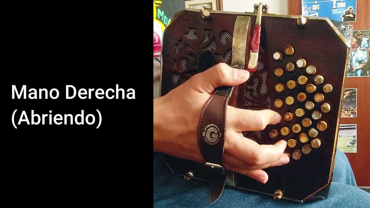 Chacarera de un triste (Instrumental) | Tutorial Bandoneón - Introducción, Estrofa y Estribillo