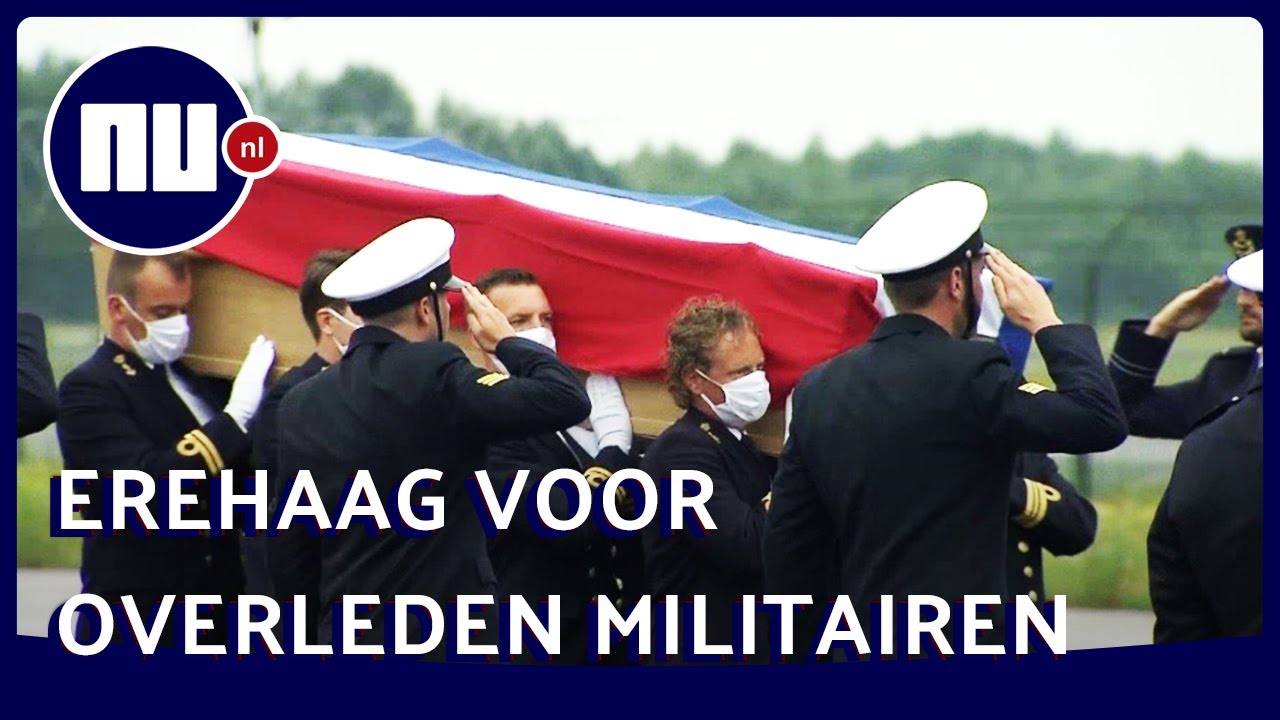 Vliegtuig met lichamen omgekomen militairen helikoptercrash Aruba aangekomen in Nederland