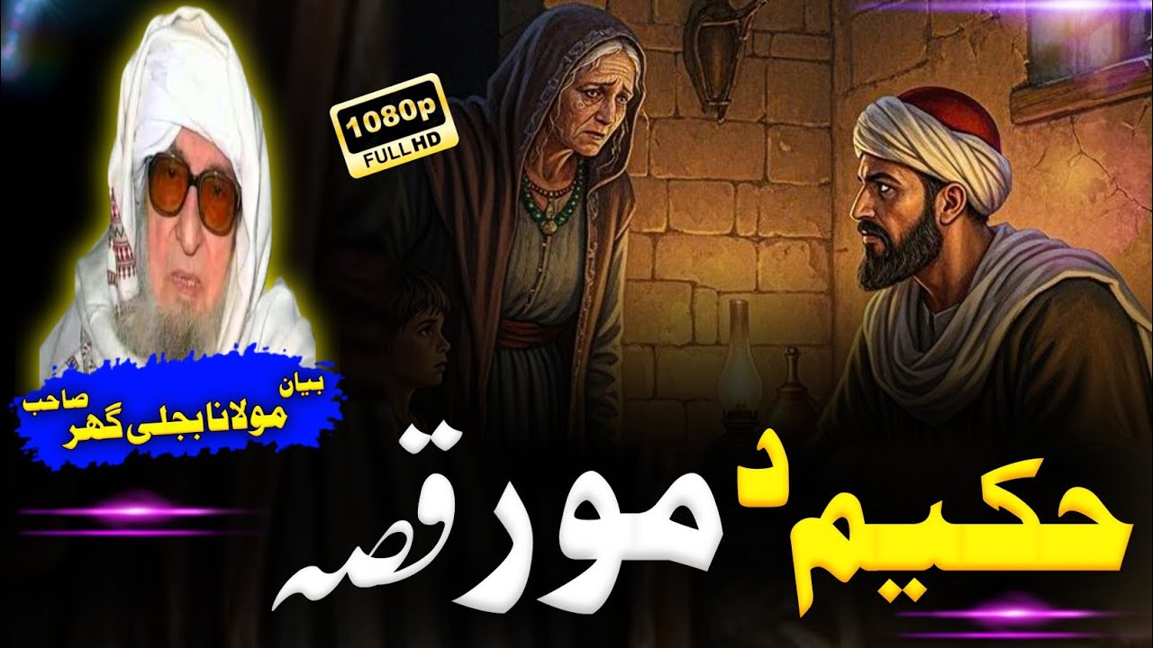 Hakeem Da Moor qissa. Pashto Bayan Mulana Bijli Ghar Sahib.
