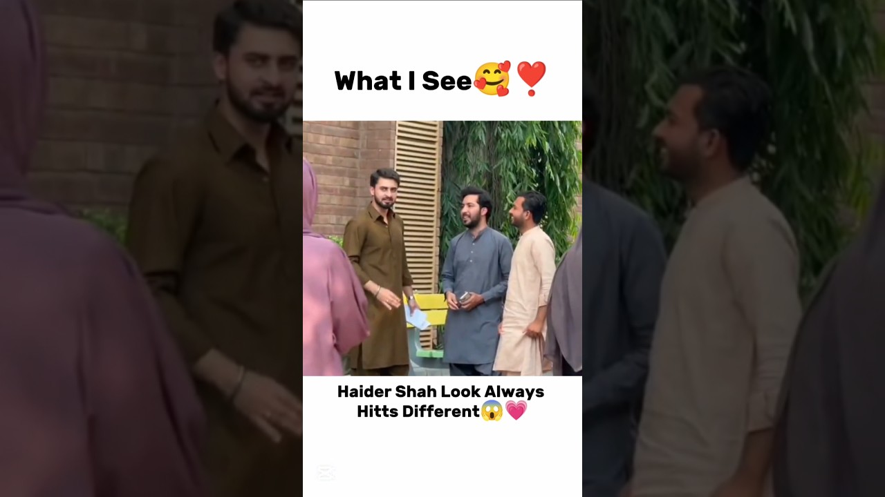 What U See🧐🥀 Haider Shah Spotted in University😱💗#rajabfamily #emaanrajab #viralvideo #trendingshorts