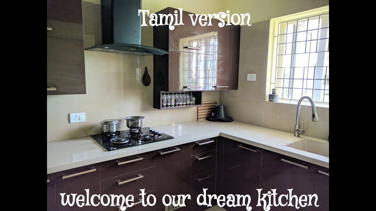 Indian kitchen tour( Tamil)