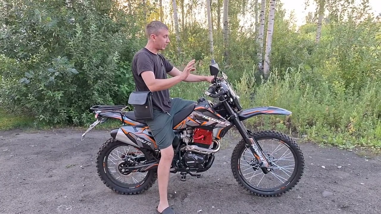 Мотоцикл  за 100 К топовая новинка hamer volf 72