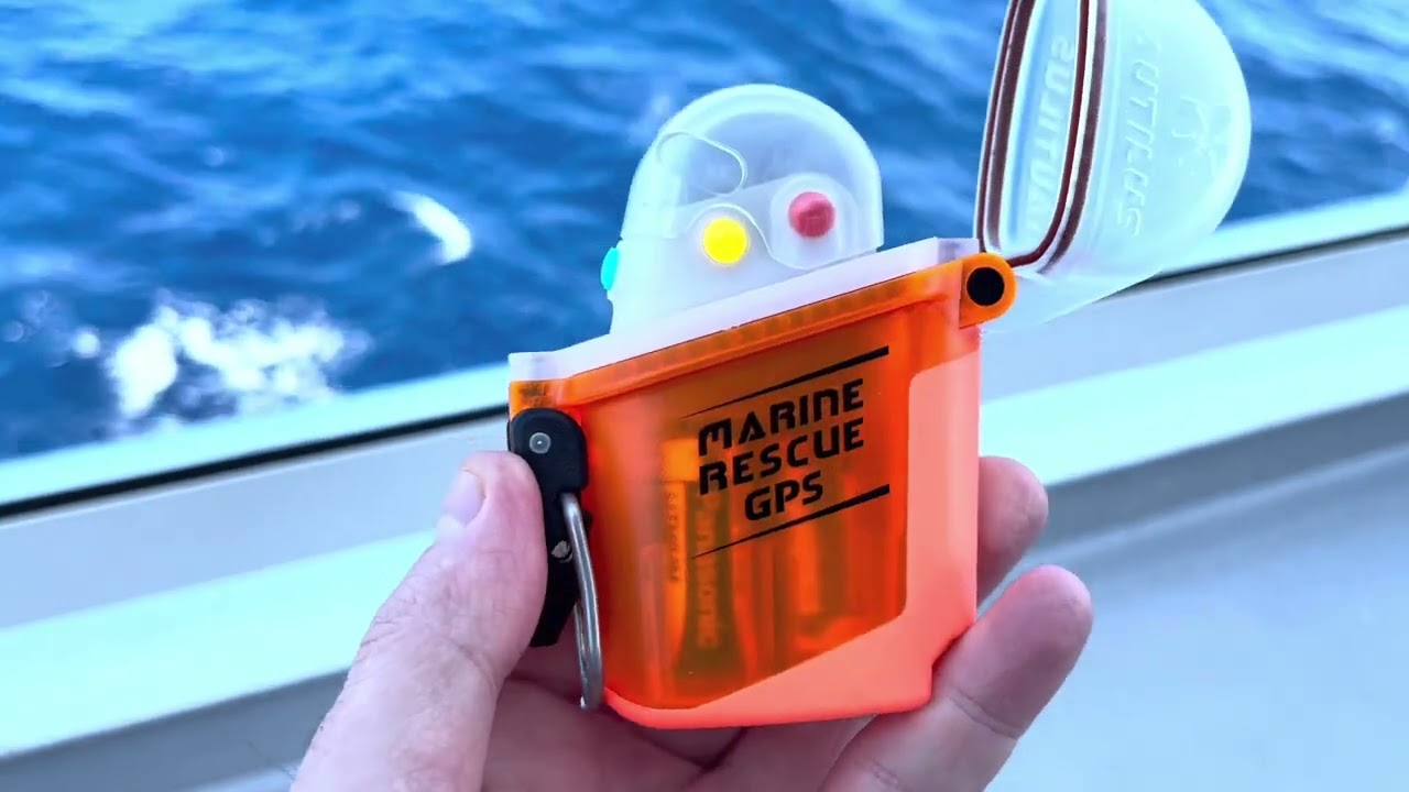 Nautilus LifeLine PLB - Marine Rescue GPS - LIVE testing