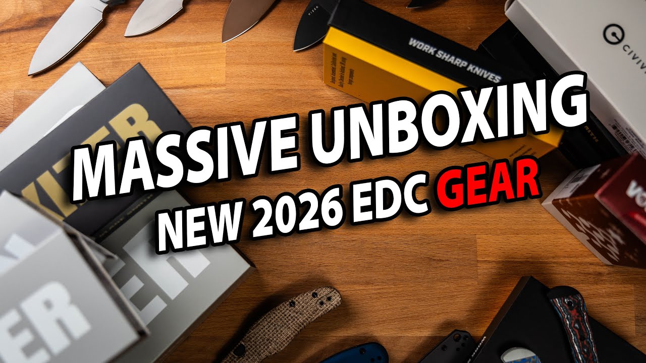 Unboxing NEW EDC Gear for 2026 | Wait till you see it..