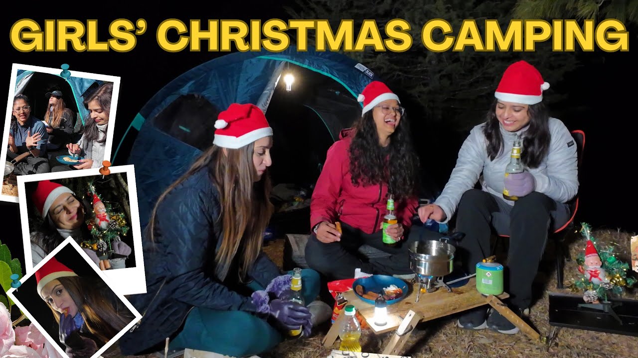 All girls group camping | Christmas camping |