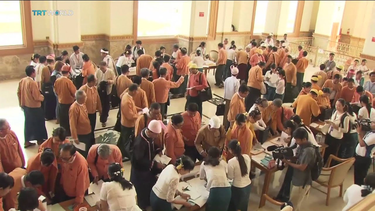Parliament elects civilian as president in Myanmar, Christine Pirovolakis reports