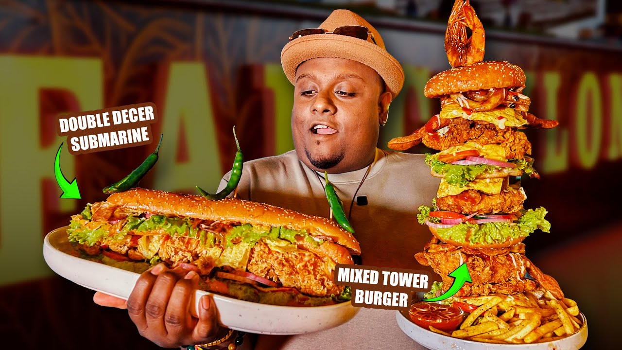 ශ්‍රී ලංකාවේ සුපිරිම SUBMARINE එකයි BURGER TOWER එකයි මෙන්න !..