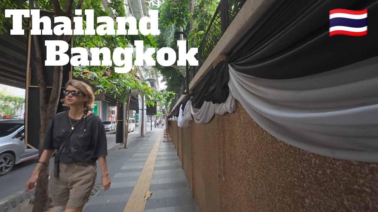 Пешком от алтаря Эраван до станции BTS Ploenchit, Бангкок Таиланд | Мировое турне