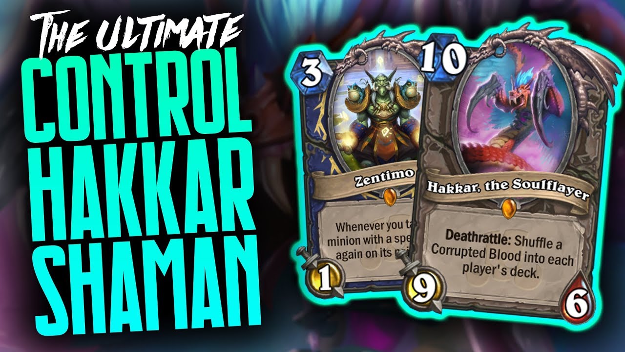 Hakkar Shaman the BEST Control Deck?! | Saviors of Uldum | Hearthstone