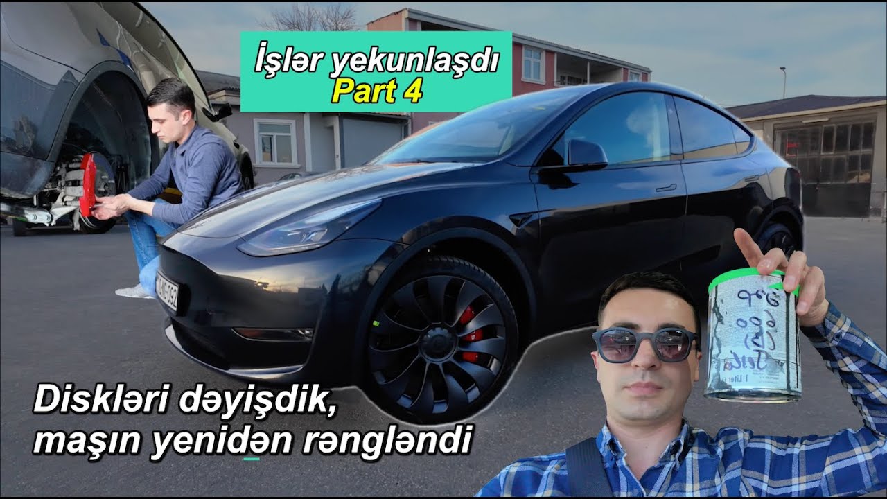 Teslanın rəng problemi | Diskləri dəyişdik | İşlər yekunlaşdı | Part 4