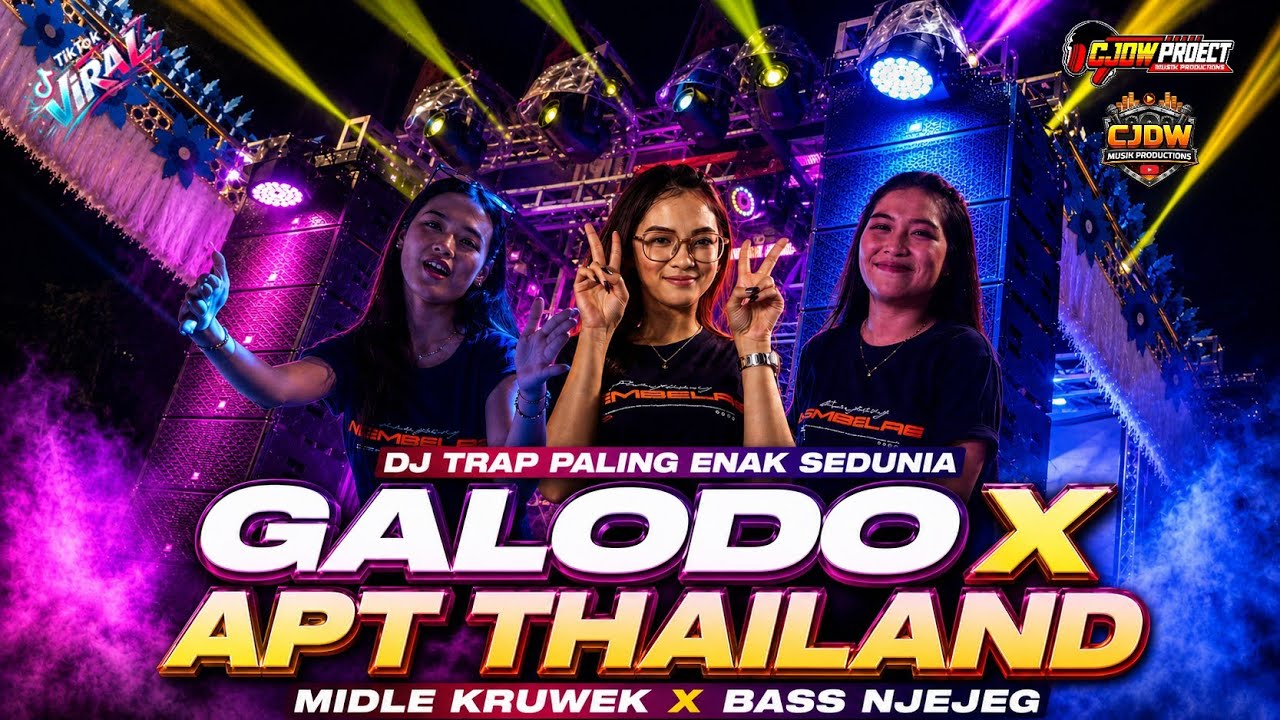 DJ VIRAL PALING ENAK SEDUNIA ‼️GALODO x APT THAILAND  BASSNYA GILA / PARTY MERDU BY CJDW PRODUCTIONS