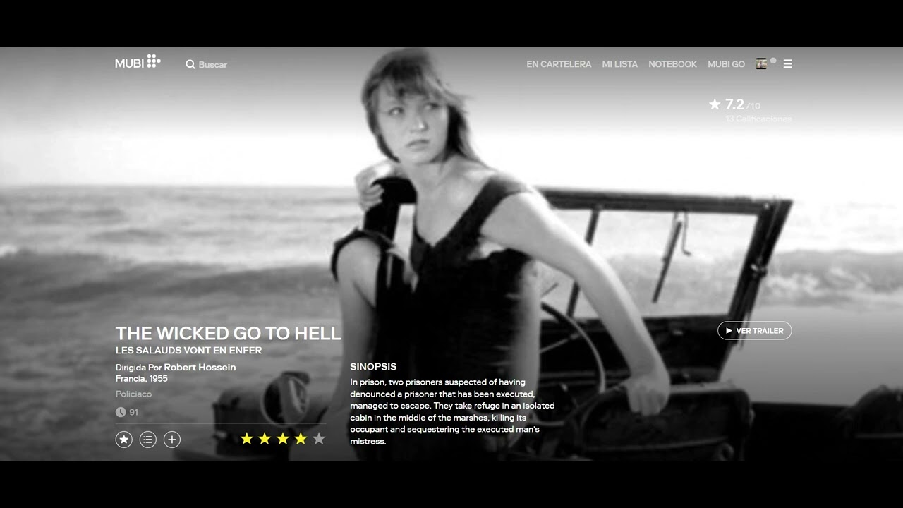 Les salauds vont en enfer- THE WICKED GO TO HELL (1955)  dir, Robert Hossein