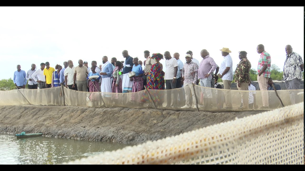 KENYA'S BLUE ECONOMY: MINING, MARITIME & BLUE ECONOMY CS HASSAN JOHO VISITS FISHERMEN IN KILIFI