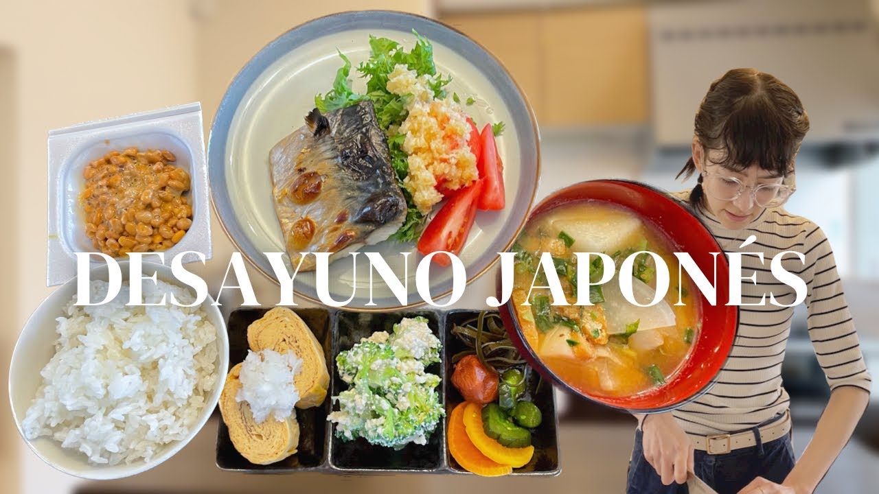 🐟 Cómo es un desayuno Japonés | #comidajaponesa