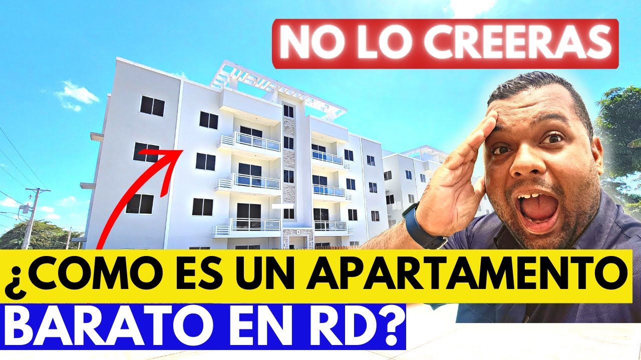 ¿COMO ES UN APARTAMENTO BARATO EN SANTO DOMINGO? | AvJacobo Majluta | Invierte en RD | Invierte Aqui