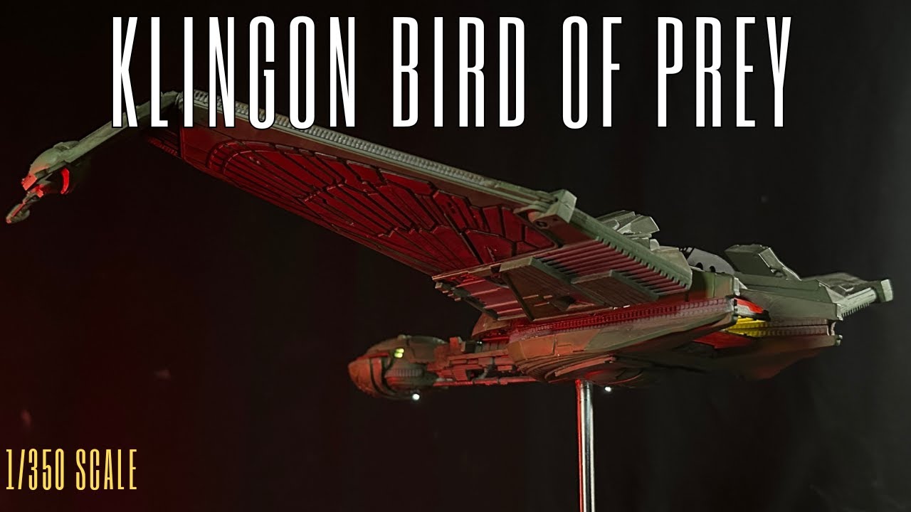 Fixing the 1/350 Klingon Bird of Prey: Complete Refit and Lighting Repair