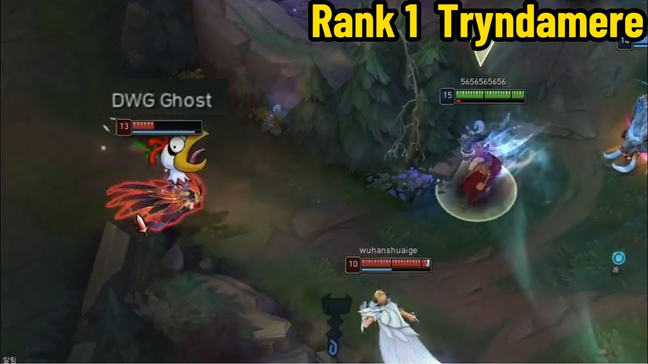 Rank 1 Tryndamere: TAKING OVER KR High Elo without Mercy...