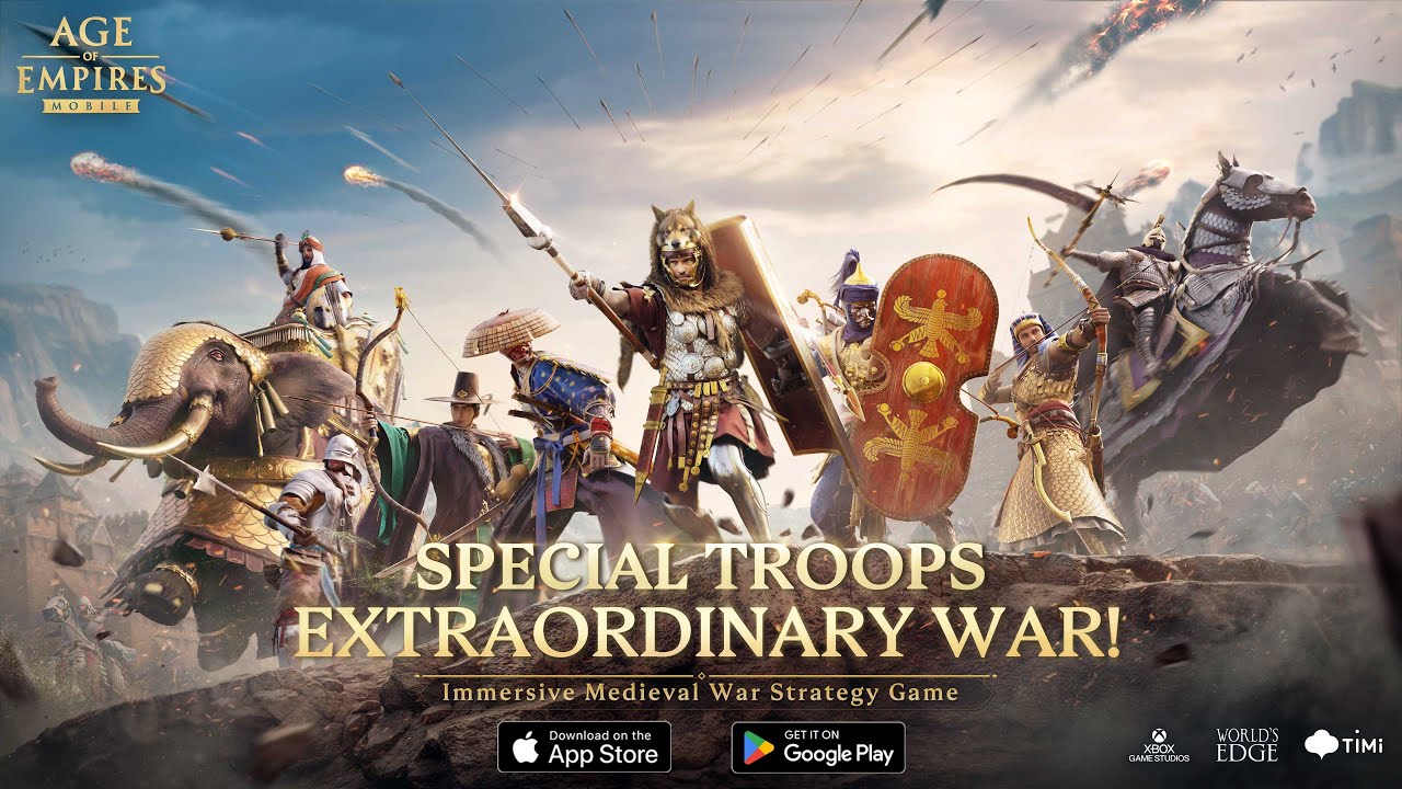 Age of Empires Mobile | Trailer | Mercenary Trailer