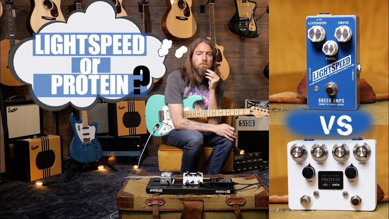 Greer Lightspeed Organic Overdrive против Browne Amplification Protein Dual Overdrive V3