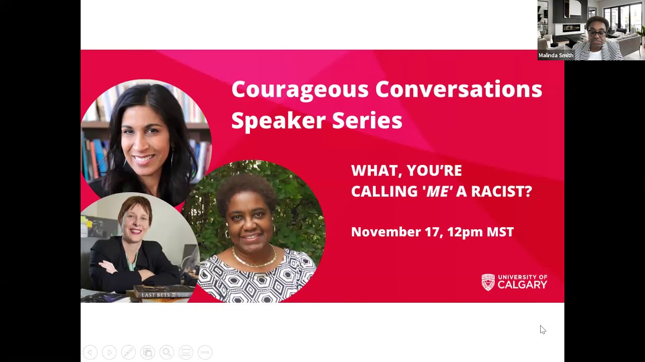 Courageous Conversations: What, You’re Calling 