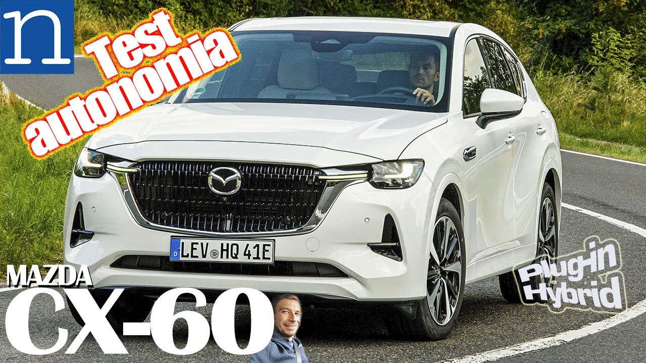 Mazda CX-60 PHEV Takumi 2022 | Prova autonomia in elettrico e velocit&agrave; massima SUV plug-in Hybrid