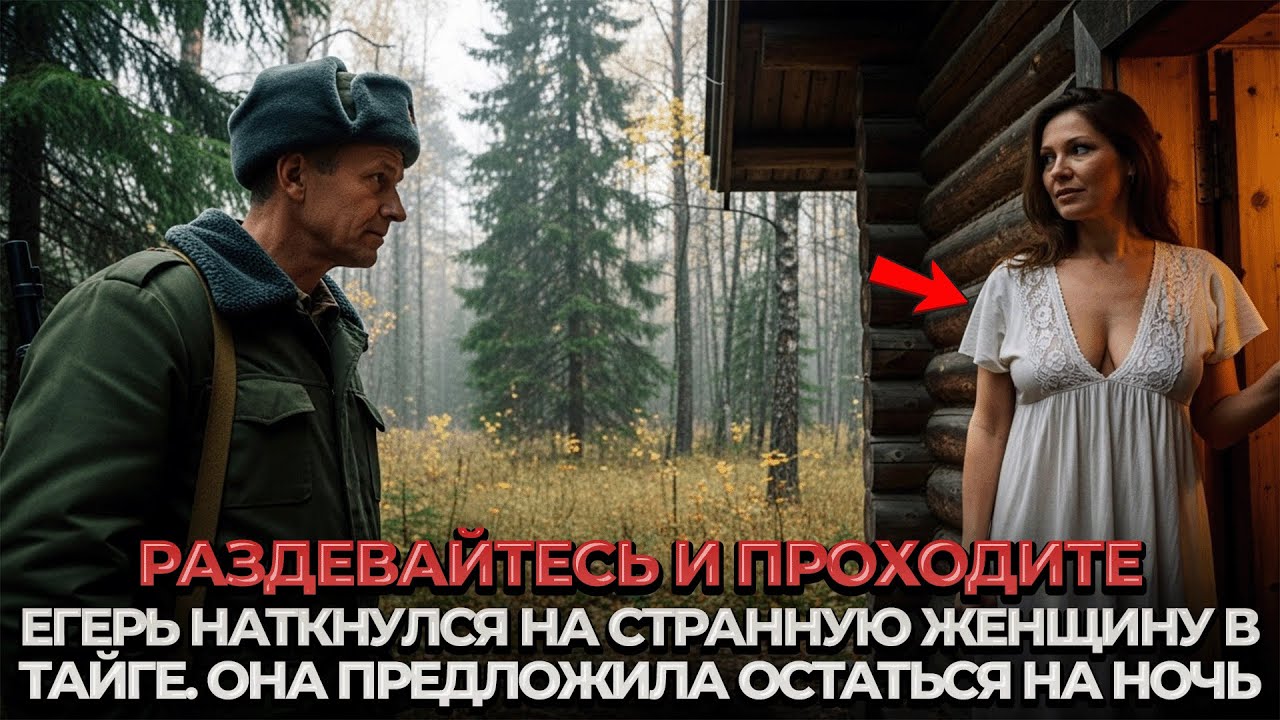 Егерь Нашел Дом с Таинственной Девушкой в Тайге. НОЧЬЮ ОНА ПРЕДЛОЖИЛА...