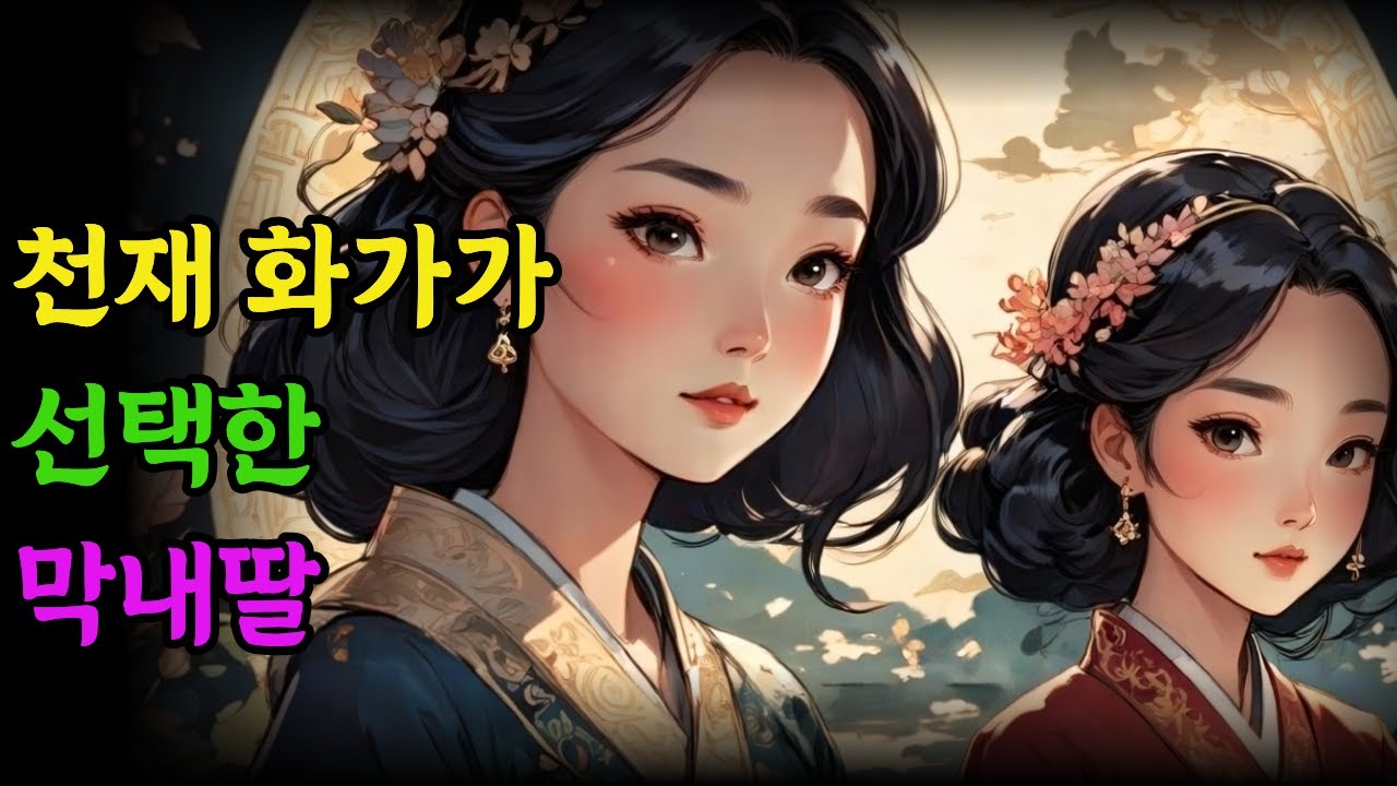 천재화가가 선택한 막내딸!ㅣ야담 설화 민담 전설 옛날이야기 수면동화