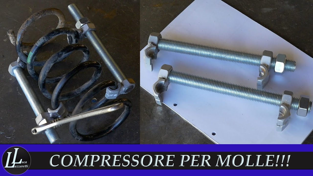 #62 COME FARE Compressore per molle-spring compressor