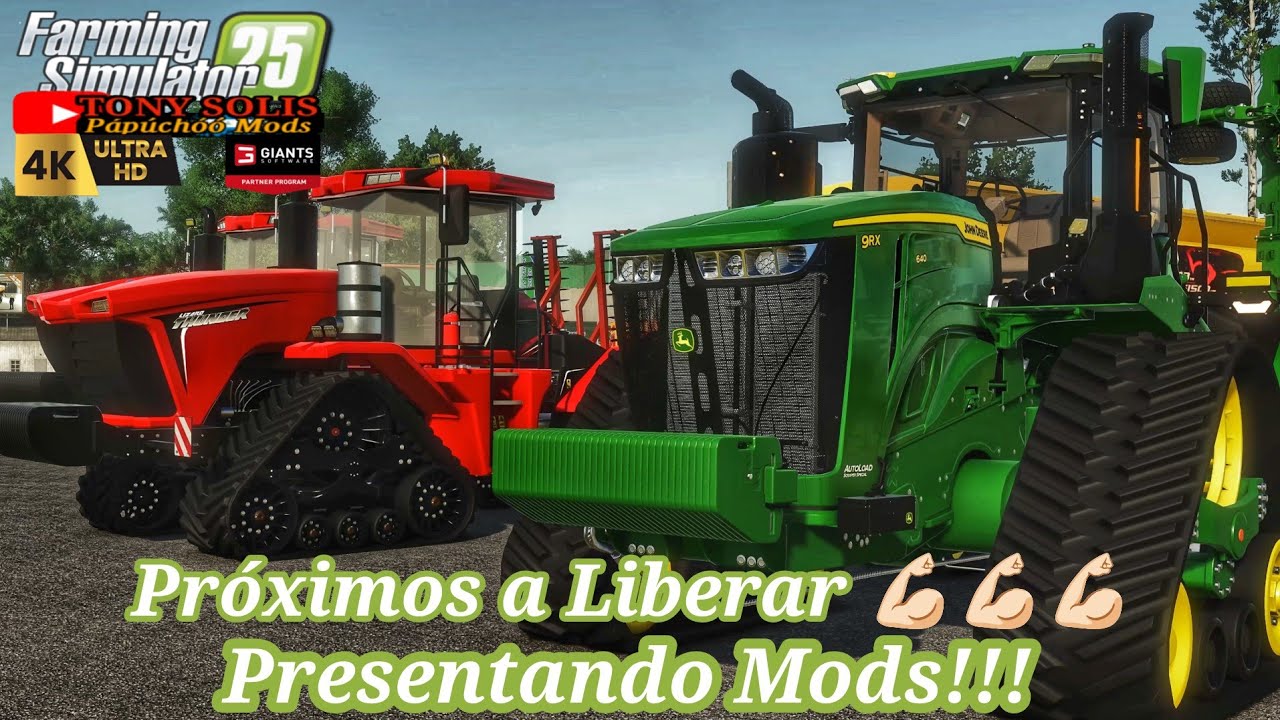 Graficos por IA Farming Simulator 25 John Deere 9RX (US-2024), JD C850_P576, Thunder, Ascanelli, ETC