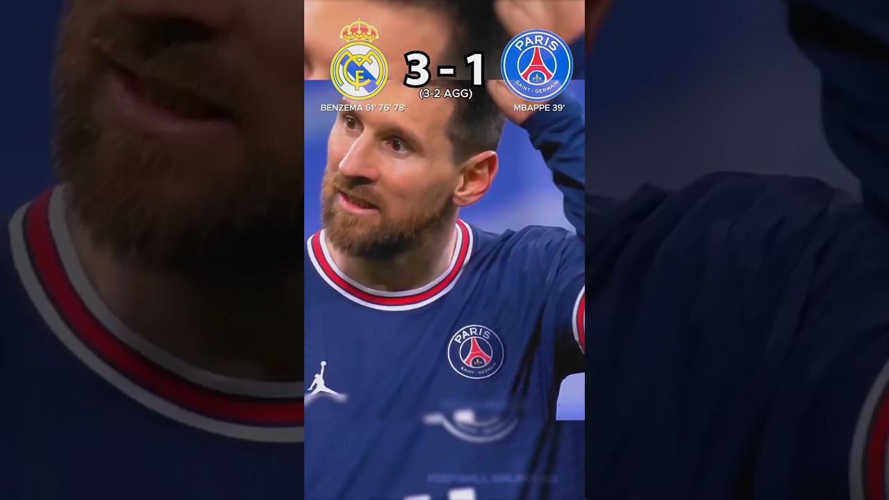 Real Madrid vs. PSG | UCL round of 16 2022.