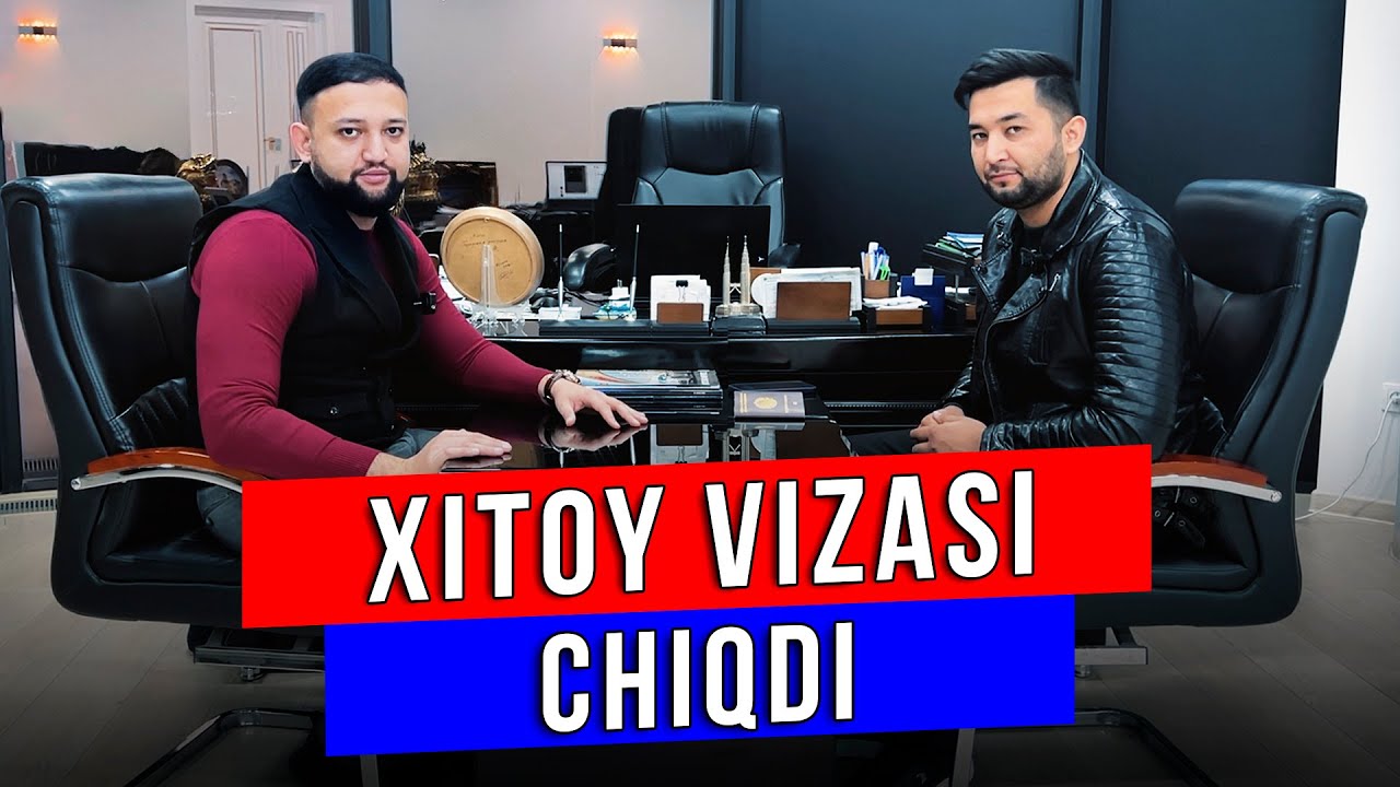 XITOY VIZASI CHIQDI! Xitoyga viza olgan mijozimizning 
