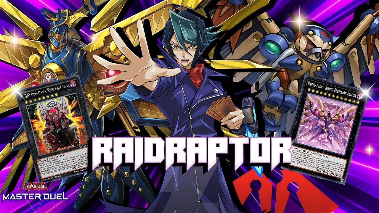 RAIDRAPTOR DOMINATING VS META DECKS - UPDATED KALI YUGA DECKLIST | YUGIOH! MASTER DUEL