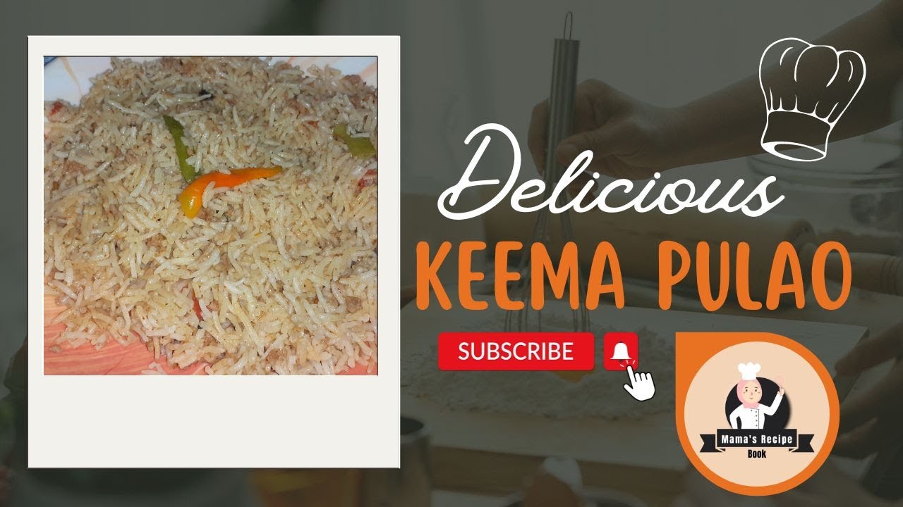 Keema Rice Recipe By Mama's Recipe Book/ Keema Pulao Recipe/ Easy Mutton kheema Pulao