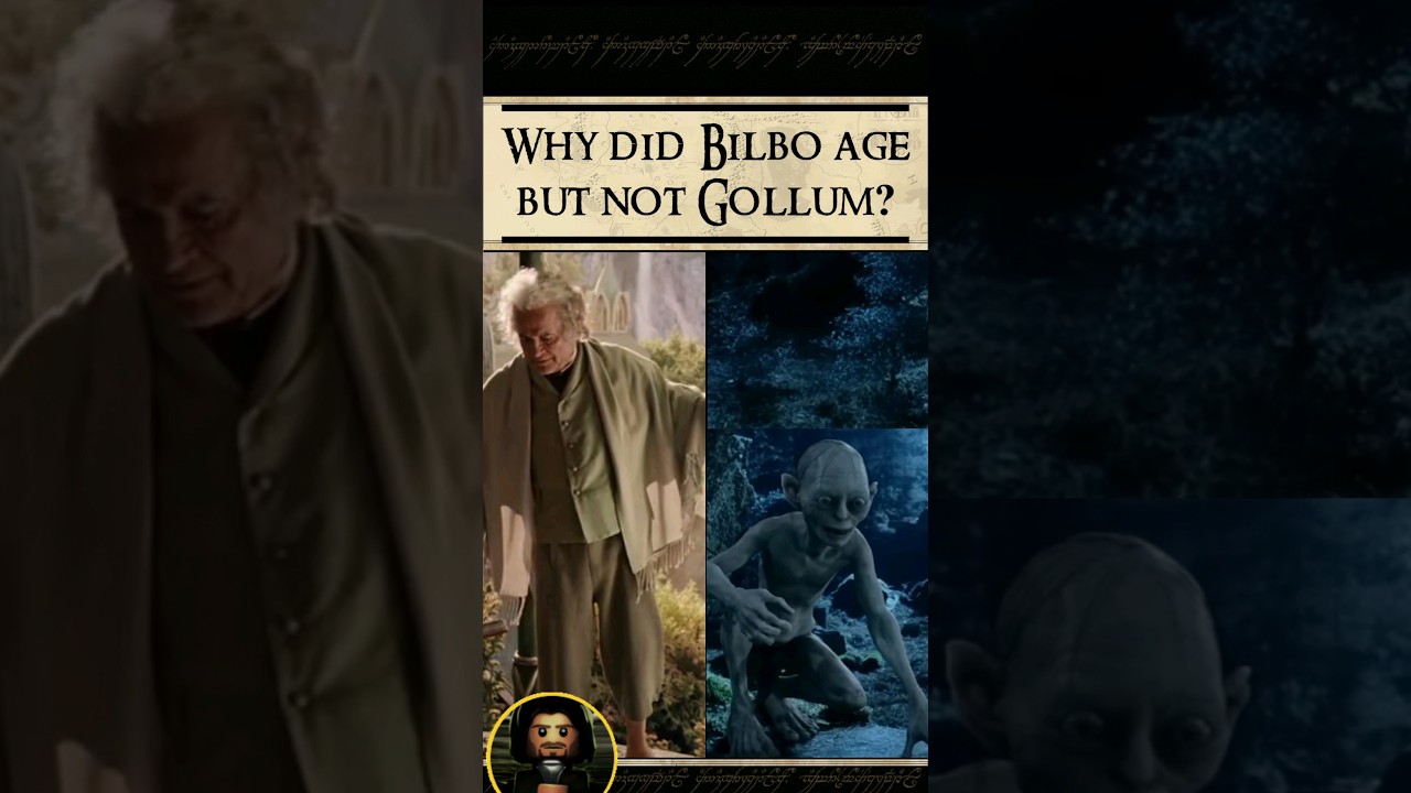 Почему Бильбо постарел без Кольца, а Голлум &mdash; нет? 🤔 #lotr_qa