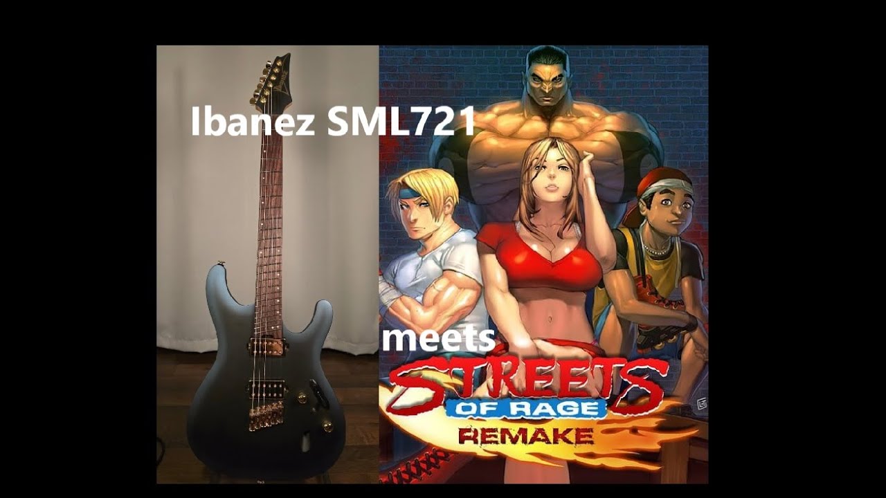 Streets of Rage shred with my new Ibanez SML721!