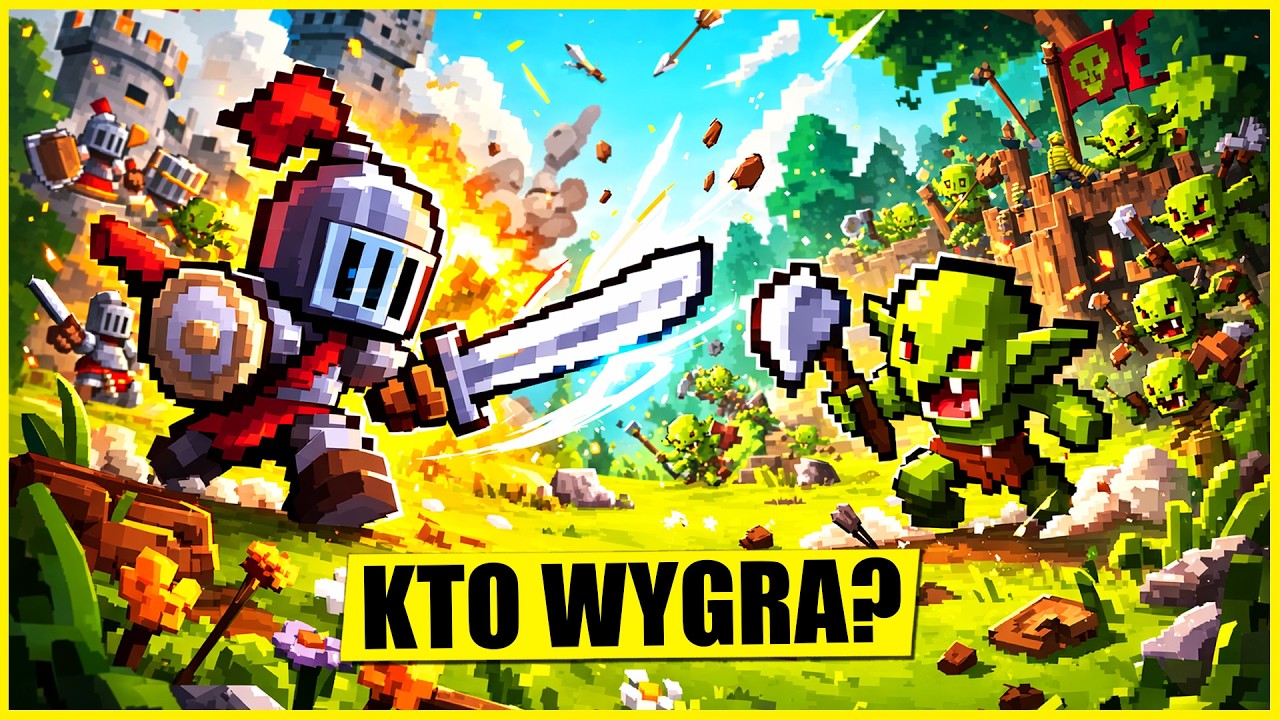 Ta Nowa Gra Jest EPICKA - Rycerze vs Gobliny!
