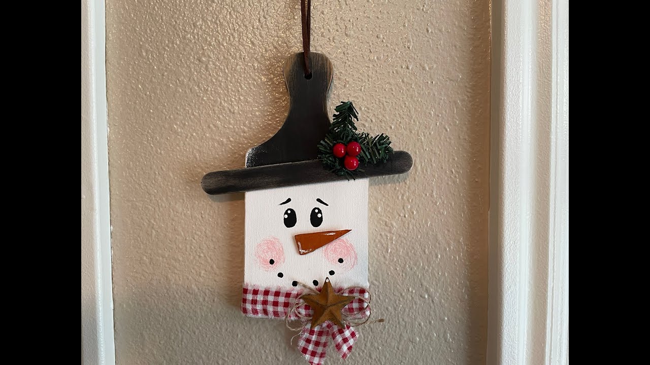 Craft Fair Ideas Season 2025! Snowman Cutting Board!