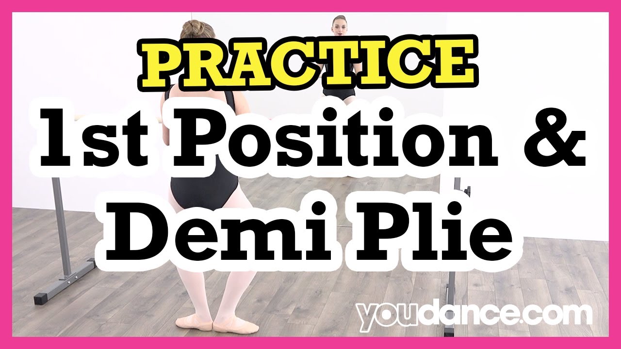 Practice 1st Position Demi Pliés - Beginner Ballet | YouDance.com
