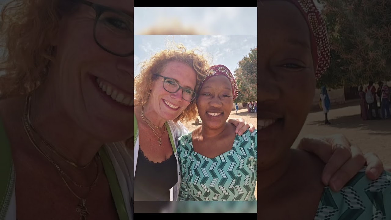 Werken en Helpen in Afrika. Februari 2026. Met Esther, Gwendoline, Yvette, Joyce. 
