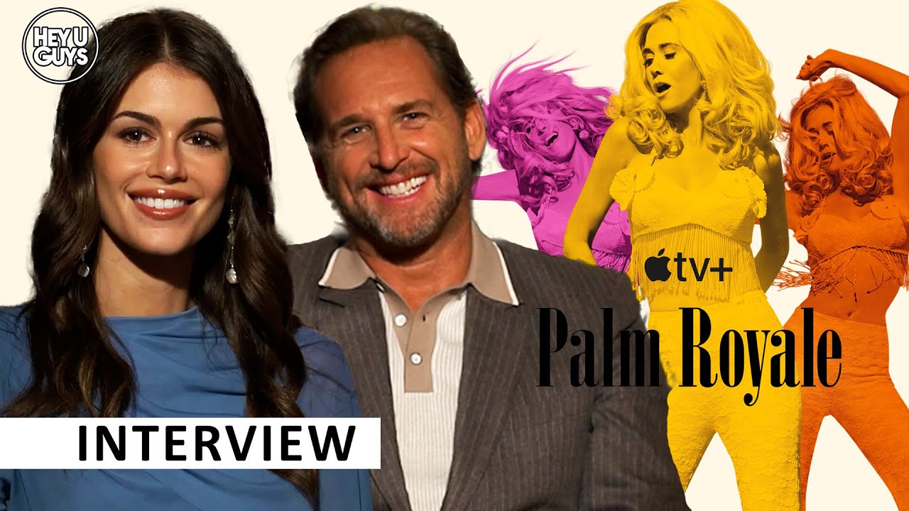 Kaia Gerber & Josh Lucas on Being in a Women-Led Show and Living the 1960s Life