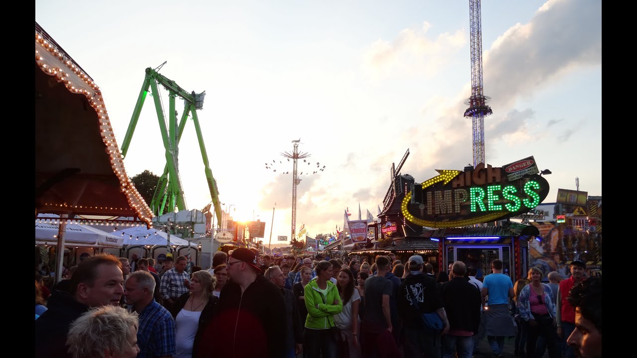 Cranger Kirmes 2016 Alle Fahrgeschäfte