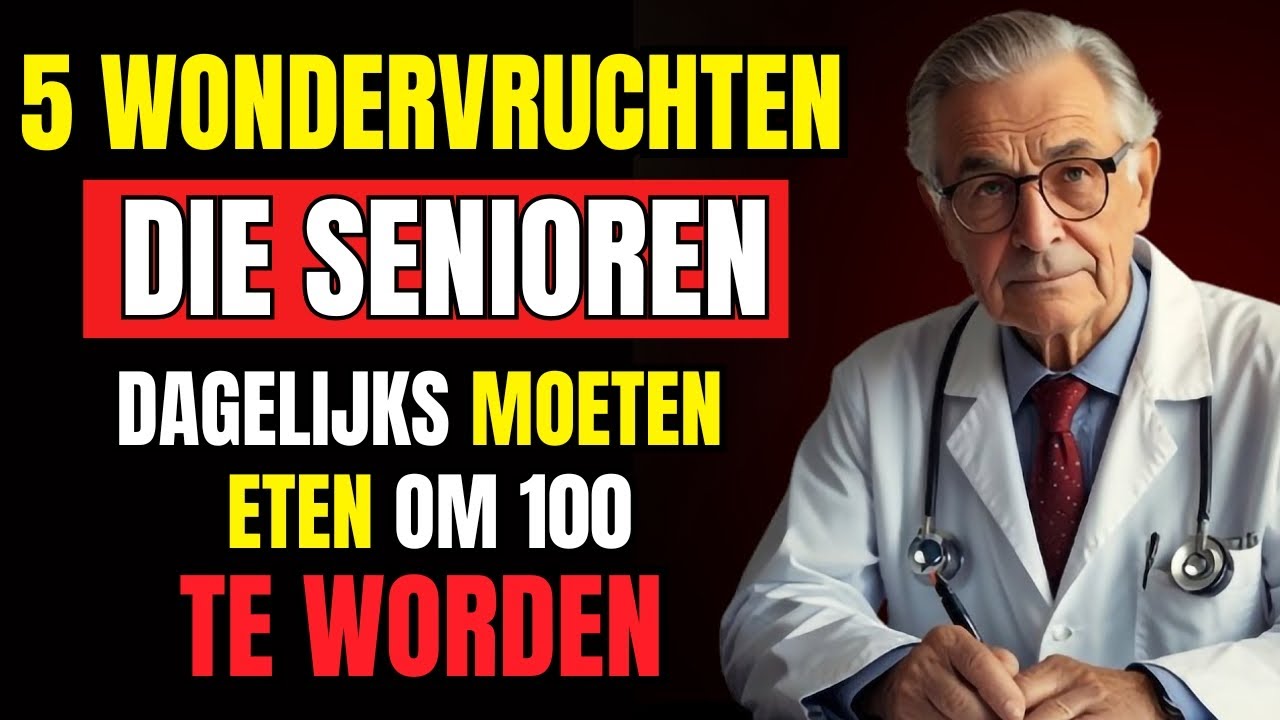 Top 5 Vruchten Die Senioren Dagelijks Moeten Eten voor Gezondheid en Lang Leven na 60