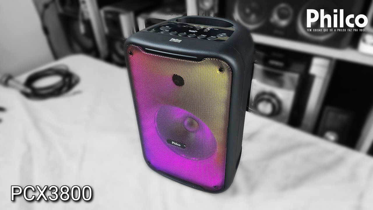 Unboxing (desembalando) Philco PCX3800