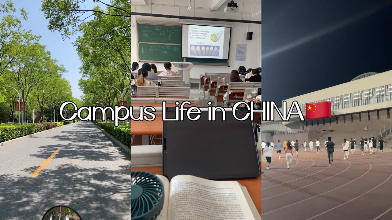 Uni vlog: campuslife, classes, canteen food, activities | Tianjin University, CHINA